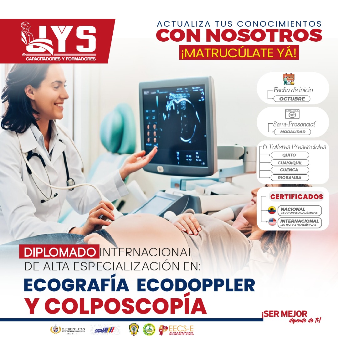Imagen Diplomado Internacional de alta especialización en ecografia, ecodoppler y colposcopia